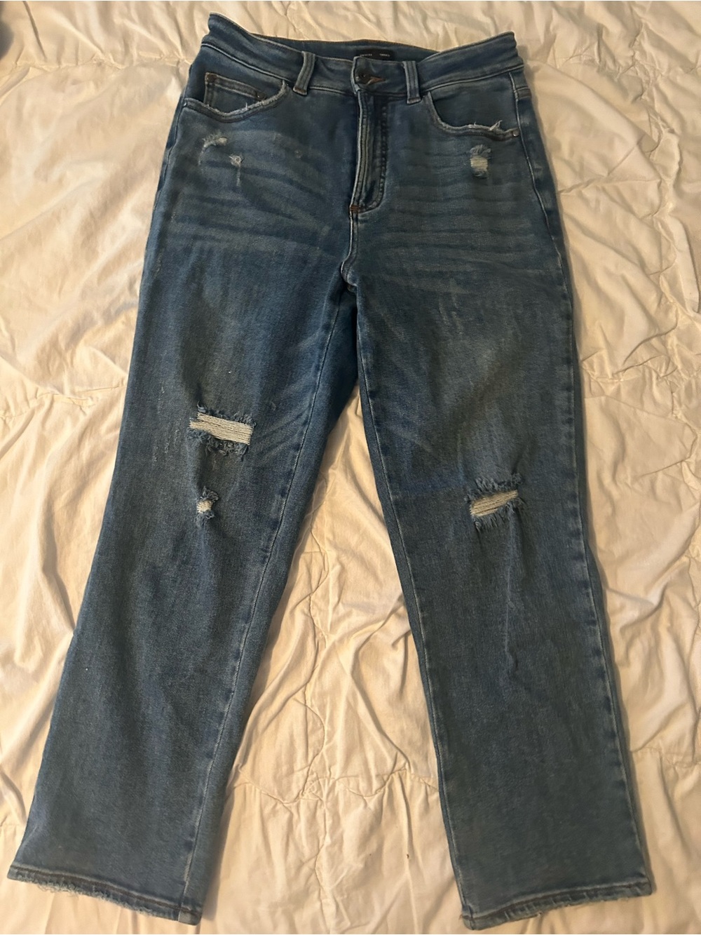 Universal standard - Distressed Women's Jeans - Dark Blue